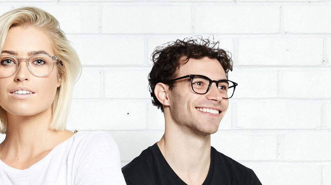 Baxter Blue light glasses - Pearls and Roses Bridal