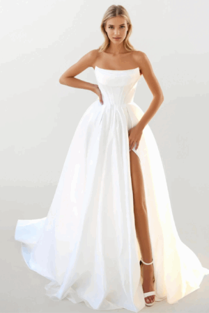 Bridal Shopify Products.zip - Milly Scooped Strapless